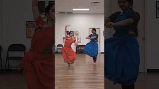 Taka collab with Harini and Sidd Kel kuchipudi bharatanatyam dancecollab indianclassicaldance [upl. by Ahsimak]