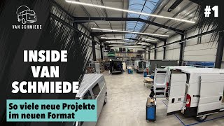 Inside Van Schmiede 1 so werden Campervans ausgebaut [upl. by Presley]