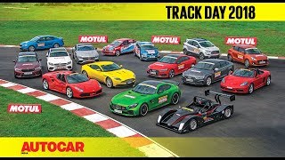 Track Day 2018  The Cars  with Narain Karthikeyan  Autocar India [upl. by Clemen]