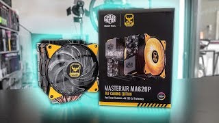 HOWTO Install Cooler Master MasterAir MA620P TUF Gaming Edition Socket 1151 [upl. by Wilek]