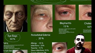 Bags under eyes  Puffy Eyes Periorbital Edema Swelling of the eyes [upl. by Jehoash]