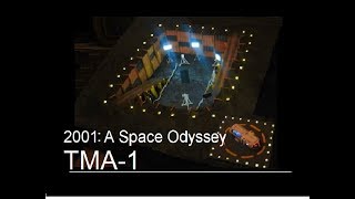 2001 A Space Odyssey Lighted TMA1 Monolith Diorama Start to Finish [upl. by Tremayne]