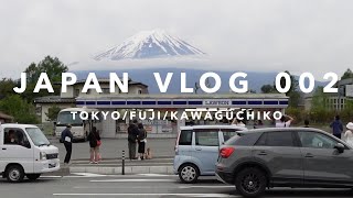 Japan Vlog 002  Tokyo Mt Fuji Kawaguchiko day trips [upl. by Asilat]