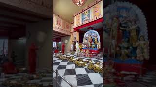 Swami Gautamananda Ji Maharaj during Durga Puja 2024 at Belur Math [upl. by Rinaldo]