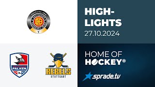 27102024  Highlights  Heilbronner Falken vs Stuttgart Rebels [upl. by Malarkey30]