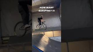 COUNT THE BARSPINS‼️🔥 mtb trending adrenalinealley explore [upl. by Hsemin]