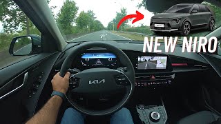 The new Kia Niro Hybrid 20222023 TEST DRIVE 183hp [upl. by Earazed242]