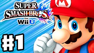 Super Smash Bros Wii U  Gameplay Walkthrough Part 1  Mario Nintendo Wii U Gameplay [upl. by Eceinej14]