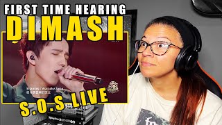 First time Hearing Dimash  SOS live  Reaction [upl. by Einnad]