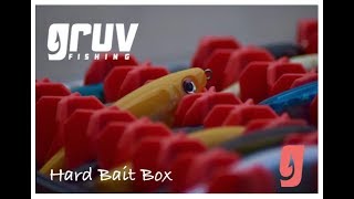 The BEST tackle tray for crankbaits Gruv Fishing Hard Bait Box [upl. by Boardman]