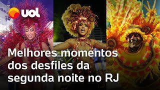 Carnaval 2024 assista aos melhores momentos dos desfiles do Grupo Especial  Dia 2 no Rio [upl. by Mali]