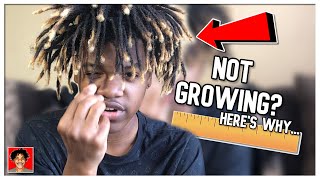 Why Your Dreads Aren’t Growing  Dreadlocks [upl. by Esilanna566]