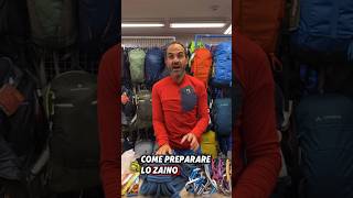 Preparare lo zaino da alpinismo arrampicata [upl. by Aihsenad427]