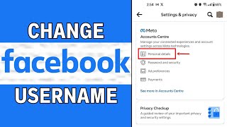 How To Change Facebook Name 2024 EASY GUIDE [upl. by Fitting]