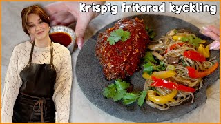 ÅTERSKAPAR RÄTTEN Friterad kyckling a la Marcus Samuelsson [upl. by Redd]