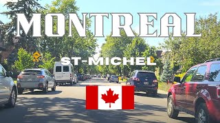 Driving in Montreal 4K 🇨🇦 SaintMichel Boulevard 🇨🇦 Canada 🇨🇦 Sunny day summer 2024 [upl. by Sam952]