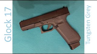 Glock 17 9mm PAK quotTungsten Greyquot Review Schusstest [upl. by Mrots843]