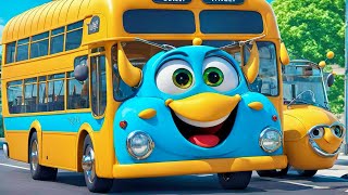 The Wheels on the Bus  Classic Kids Song  Fun Nursery Rhymes amp Educational Songs [upl. by Essirahs741]