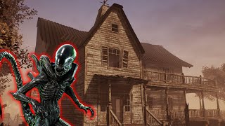 DBD Xenomorph Gameplay Worst Start in The Thomson House  DBD [upl. by Nnayrrehs75]