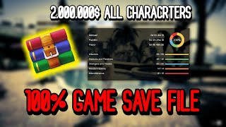 How to install 100 Save Game GTA 5 2024 GTA V 100 Completion [upl. by Ettedranreb]