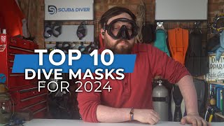 Top10 Dive Masks 2024 scuba snorkeling top10 [upl. by Pascia642]