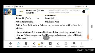 10th Chemistry Acid Base amp Salts [upl. by Noremak28]