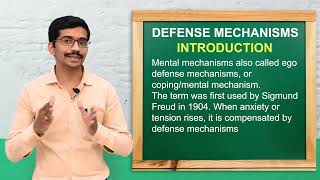 Defense Mechanism I BSc 1st Year I Psychology [upl. by Ardnazil]