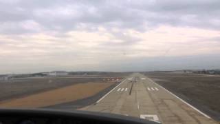 Landing at Nîmes Garons with a DA42 [upl. by Aronow191]