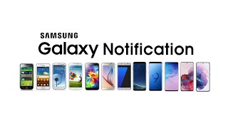 갤럭시 플래그십 스마트폰 알림음 Galaxy S Note Z Notification [upl. by Ulland]