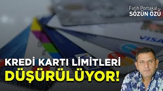 KREDİ KARTI LİMİTLERİ DÜŞÜRÜLÜYOR [upl. by Verada]