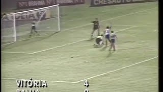 Vitória 4 x 0 Bahia  Campeonato Baiano de 1994 [upl. by Kaya]