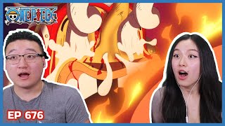 CAPTAIN USSOP DID IT HOLY USOLAND  One Piece Episode 676 Couples Reaction amp Discussion [upl. by Radmilla541]