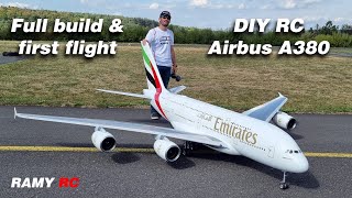 I spent a year building a giant RC Airbus A380 [upl. by Slohcin]