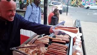 Hackney wick Street food vibez enjoy [upl. by Aihtennek]