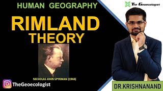 Rimland Theory Rimland and Heartland Theories Spykman [upl. by Arraeis416]