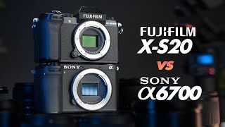 Sony a6700 vs Fuji XS20  Who Will Be CROWNED Crop Sensor KING [upl. by Merri]