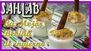 SAHLAB RECETA ☕ Caliente y Deliciosa ❄ Perfecta para el Invierno [upl. by Carhart]