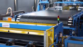 4METER HDPE DIMPLED SHEET EXTRUSION LINE [upl. by Lonne]