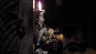 Cornucopia candle cornucopia adultswim timelapse melting [upl. by Klaus673]