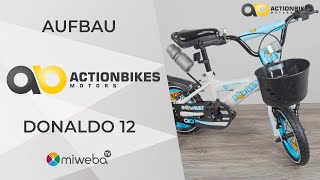 Kinderfahrrad Aufbau Schritt für Schritt  Tipps zur Montage  Anleitung Donaldo 12 Zoll Fahrrad [upl. by Sik917]