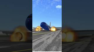 Southwest A320 Belly Landing crash aviation avgeek a320 landing emergency rfs plane planes [upl. by Nivac]