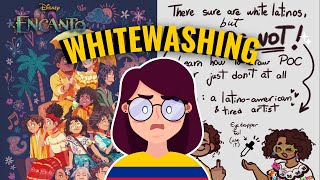 Whitewashing y el ShutUpGringo2022  Colombiana reacciona las controversias de Encanto Disney [upl. by Dira]