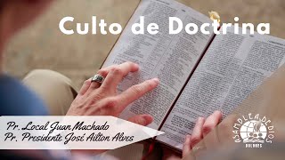 Culto de Doctrina 22102024  IEAPE Dolores [upl. by Ardnovahs]