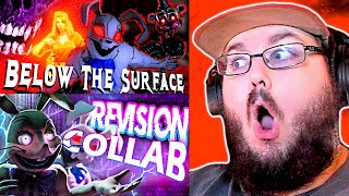 FNAF LIVEACTION MUSIC VIDEO Below The Surface Horror Short amp FNAF COLLAB ► REVISION REACTION [upl. by Aleac]