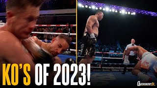 2023 KNOCKOUTS OF THE YEAR [upl. by Alset]