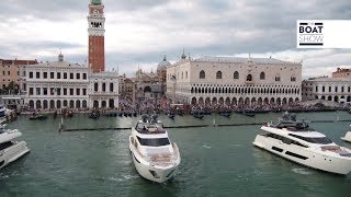 ENG FERRETTI YACHTS 50TH ANNIVERSARY IN VENICE  The Boat Show [upl. by Ahsela770]