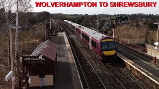 Stopping All Stations Wolverhampton to Shrewsbury [upl. by Yardna]