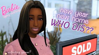 New Year New Home Who Dis  Barbie Legacy Challenge LP Ep 4  The Sims 4 [upl. by Gore]