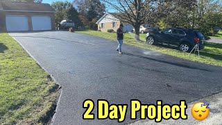 Asphalt Paving  Start to Finish [upl. by Riedel426]