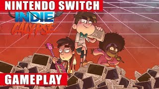 Indiecalypse Nintendo Switch Gameplay [upl. by Emarie401]